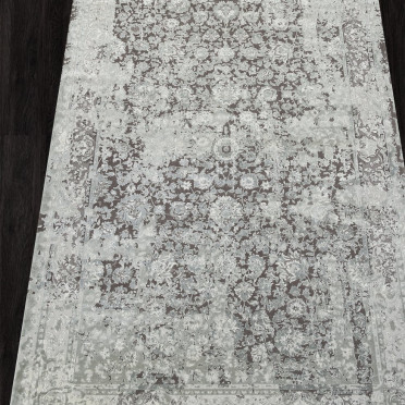 Ковер A021AG - D.GREY / GREY - Прямоугольник - коллекция EMPEROS