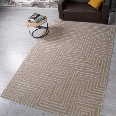 Ковер F412 - LIGHT BEIGE - Прямоугольник - коллекция DIOS