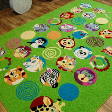 Детский ковер Sus lime