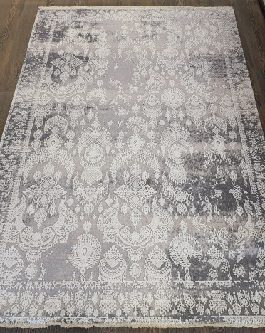 Ковер турецкий 648001 BANCO (Акрил - Хлопок, фиолетовый, серый)