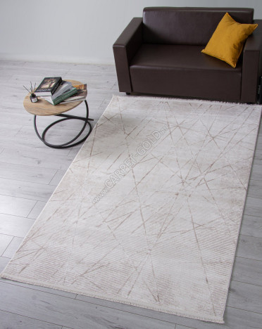 Ковер 31978C - WHITE / BEIGE - Прямоугольник - коллекция ANATOLIA