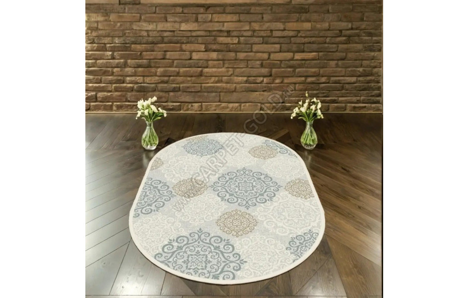 Бельгийский ковер Genova 38001 6555 61 Овал