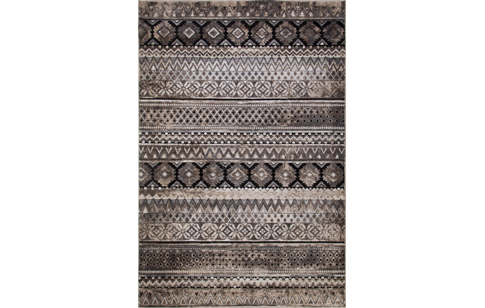 Российский ковер 4089 - BEIGE-BLACK коллекция IBIZA