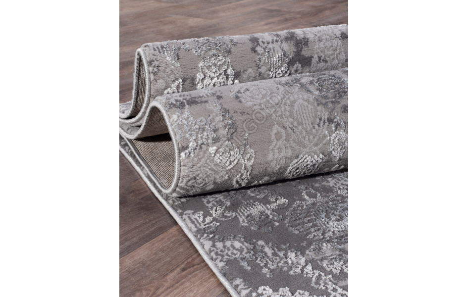 Ковер 03759A - GREY / GREY - Прямоугольник - коллекция ARMINA