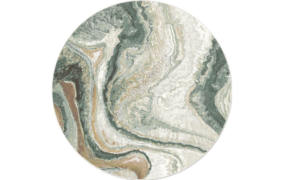 Ковер бельгийский Argentum 63618-7270 круглый