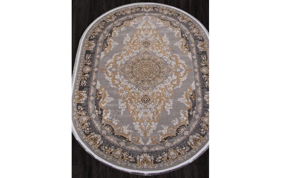 Ковер 752080 - 000 - Овал - коллекция KASHAN
