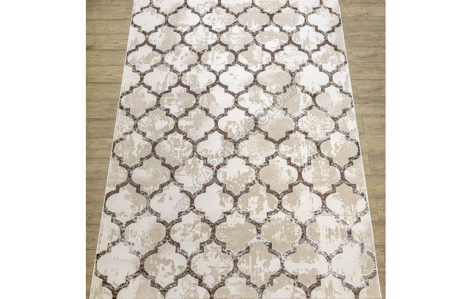 КОВРЫ ДИЗАЙН NM82A ЦВЕТ BROWN Rich