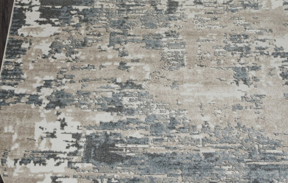 Ковер F231 - BEIGE-BLUE - Овал - коллекция NATUREL