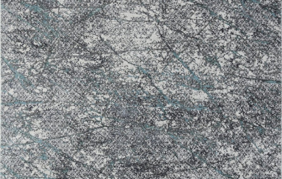 Ковер 02474H - BLUE / GREY - Прямоугольник - коллекция SAFARI