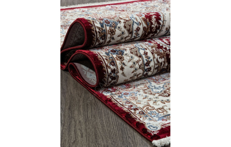 Ковер 00641C - BURGUNDY / BURGUNDY - Прямоугольник - коллекция ASADU