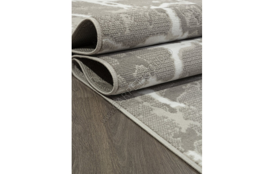 Ковер F389 - GRAY 2 - Прямоугольник - коллекция SILVER