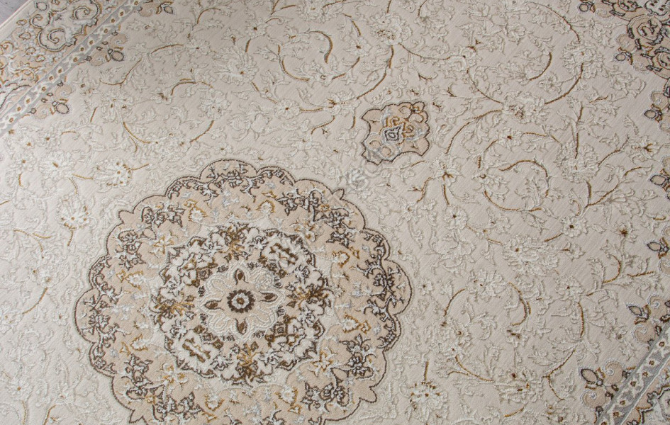 Ковер M107A - CREAM / CREAM - Прямоугольник - коллекция ZARINA